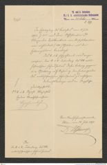 k.k. naturhistorisches Hofmuseum, Intendanzakten 1885-1896 (Hauer), Aktenzahl Z.379/1893, Seite 1